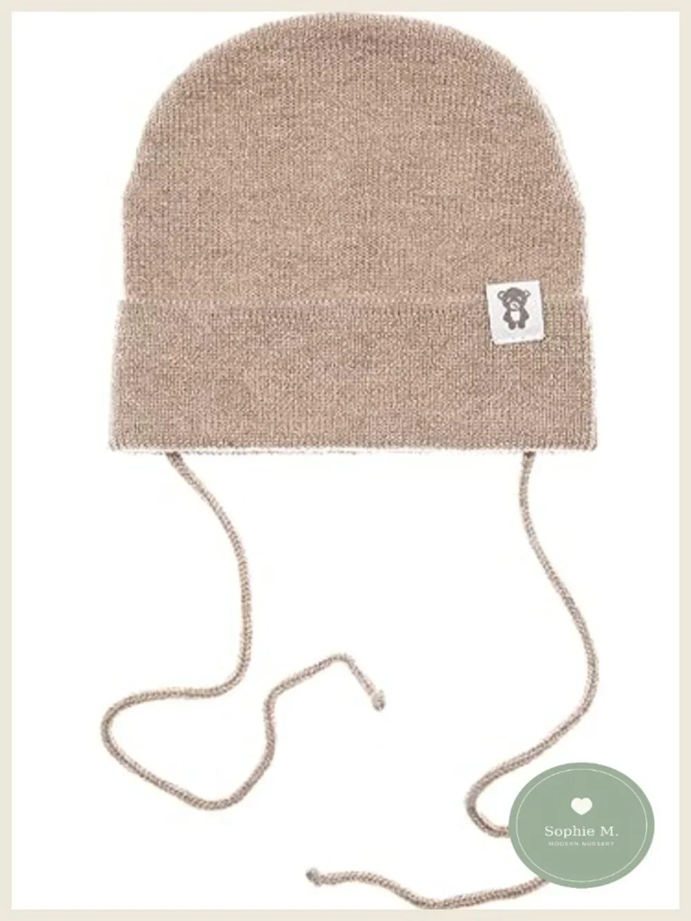 Baby Girl Wool Beanie Hat 0-12 Months